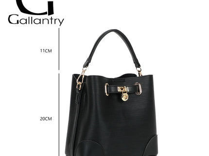 Gallantry L'Intemporelle Elegante Zwarte Handtas