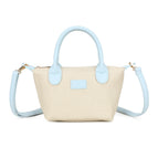 Beige-Blauw