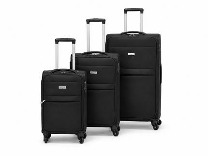 Milano Deluxe 3-Delige Trolley Kofferset