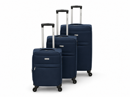 Milano Deluxe 3-Delige Trolley Kofferset