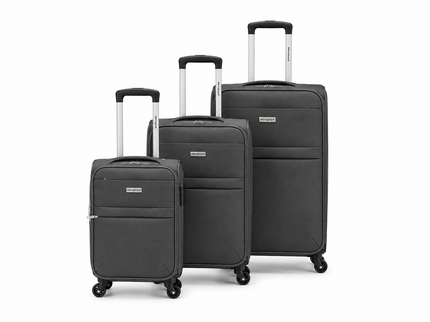 Milano Deluxe 3-Delige Trolley Kofferset
