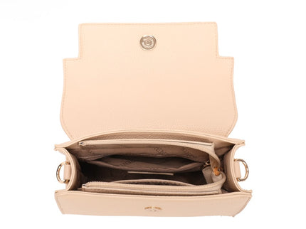 Katalin Luxe Handtas met Slotdetail & Schouderriem