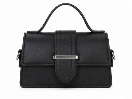 Gallantry Élégance Mini – Dames Handtas met Zilverkleurig Detail
