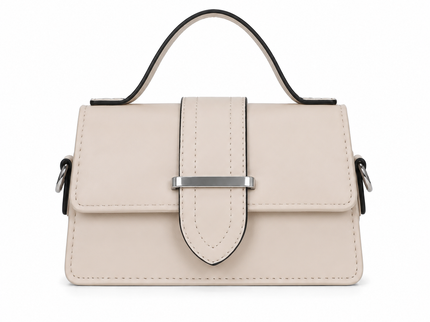 Gallantry Élégance Mini – Dames Handtas met Zilverkleurig Detail