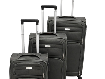 Milano Dubai Luxe 3-Delige Trolley Kofferset