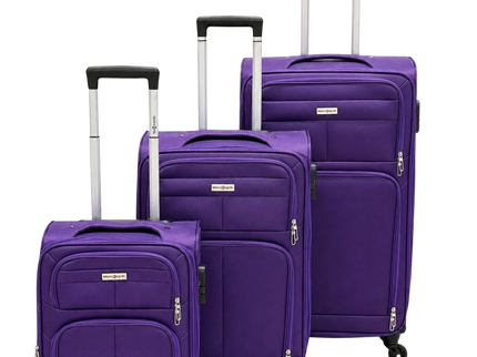 Milano Dubai Luxe 3-Delige Trolley Kofferset