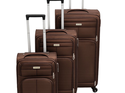 Milano Dubai Luxe 3-Delige Trolley Kofferset